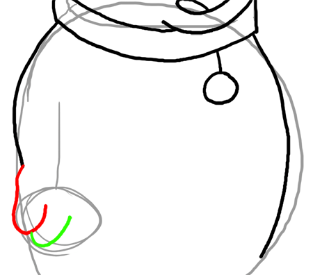 Step 13 How to Draw Brian from Family Guy : Step by Step Drawing Lesson