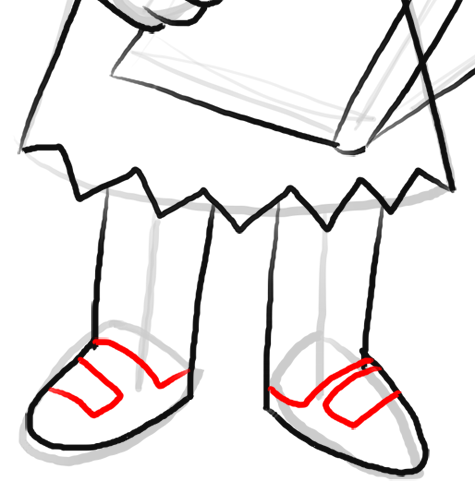 Step 15 How to Draw Lisa Simpson from The Simpsons : Step by Step Drawing Lesson Step 15 How to Draw Lisa Simpson from The Simpsons : Step by Step Drawing Lesson