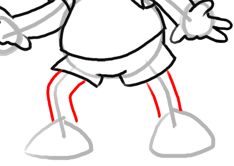 Step 16 How to Draw Bart Simpson from The Simpsons : Step by Step Drawing Lesson