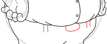 Step 27 How to Draw Peter Griffin from Family Guy : Step by Step Drawing Lesson