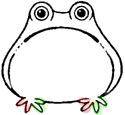 Step 4 Drawing Frogs - How to Draw Frogs Tutorial