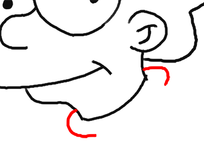 Step 10 How to Draw Maggie Simpson from The Simpsons : Step by Step Drawing Lesson