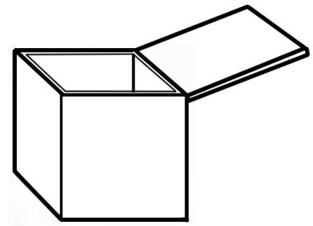 Drawing a Box with an Open Lid