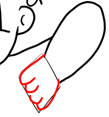 Step 13 How to Draw Cupid