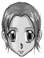 Step 17 How to Draw Manga & Anime Heads & Faces
