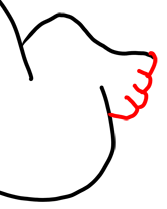 Step 21 How to Draw Cupid
