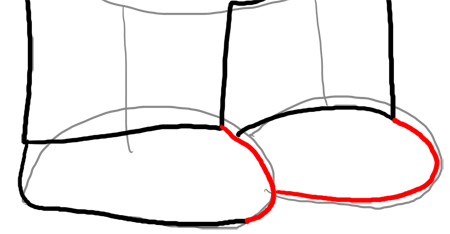 Step 23 How to Draw Chriss Griffin from Family Guy : Step by Step Drawing Lesson