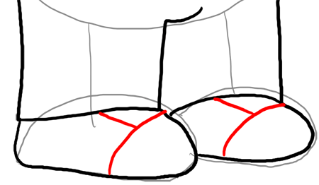 Step 24 How to Draw Chriss Griffin from Family Guy : Step by Step Drawing Lesson