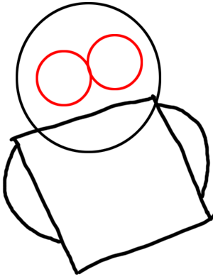 Step 2 How to Draw Owls with Easy Cartooning Lesson for Kids