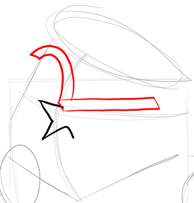 Step 3 - Drawing Dexter from Dexter's Laboratory Step by Step Instructions