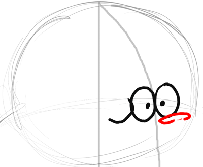 Step 4 Drawing Chowder with Easy Step by Step Drawing Tutorial