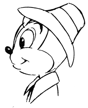 Step 4 Draw Cartoon Bumble Bees Head Profile View