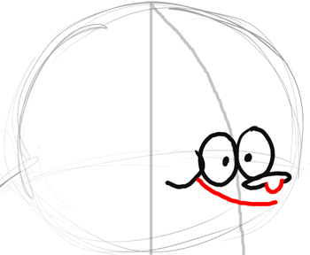 Step 5 Drawing Chowder with Easy Step by Step Drawing Tutorial