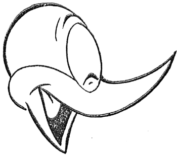 Step 6 Woody Woodpecker Step by Step Drawing Tutorial