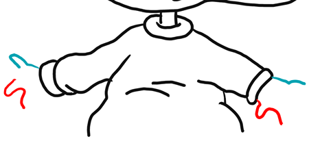 Step 11 How to Draw Dil Pickles from Rugrats