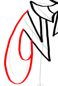 Step 15 Drawing Did from Dexters Lab with Easy Instructions