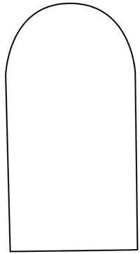 Step 1 - Drawing Bloo from Foster's Home for Imaginary Friends