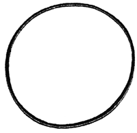 Step 1 in Drawing Pandas