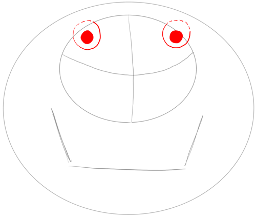 Step 3 Drawing Eduardo from Foster's Home for Imaginary Friends