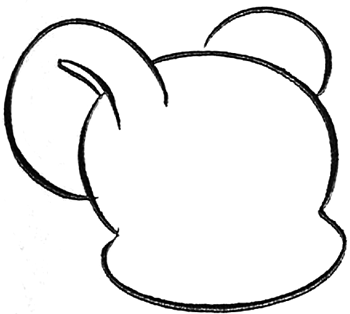 Step 3 in Drawing Pandas