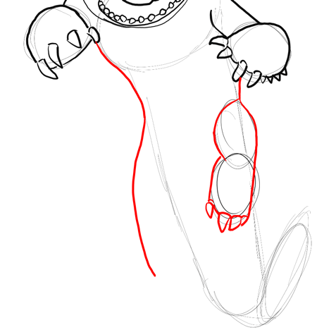 Step 10 Drawing Toothless Night Fury Dragon Tutorial in Steps