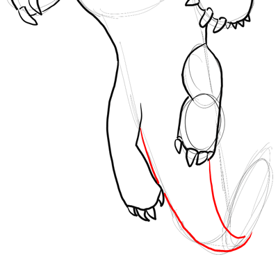 Step 12 Drawing Toothless Night Fury Dragon Tutorial in Steps