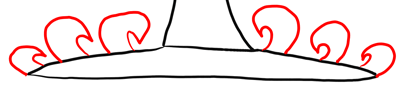 Step 15 Drawing Grim from Grim Adventures of Billy and Mandy
