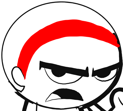 Step 16 Drawing Mandy from the Grim Adventures of Billy and Mandy