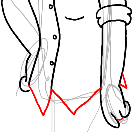 Step 24 Drawing Lois Griffin from Family Guy