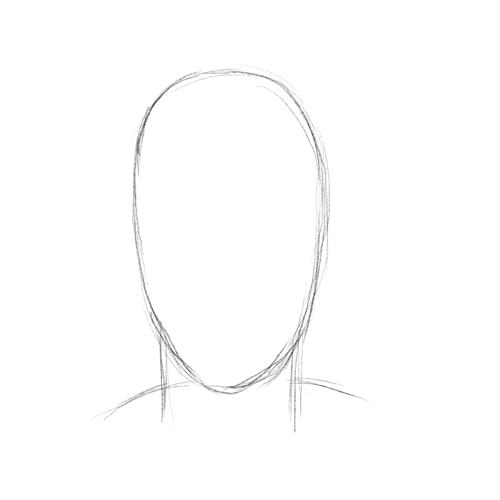 Step 1 Drawing Pirates Instructional Tutorial