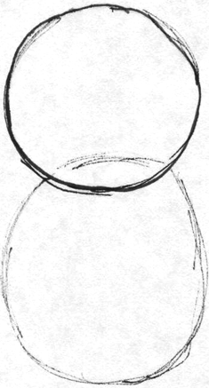 Step 1 Drawing Simple Cartoon Baby with Easy Drawing Lesson for Kids