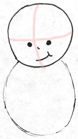 Step 2 Drawing Simple Cartoon Baby with Easy Drawing Lesson for Kids