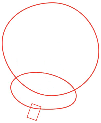 Step 1 : Drawing Tweety Bird with Simple Step by Step Instructions Step 1 : Drawing Tweety Bird with Simple Step by Step Instructions