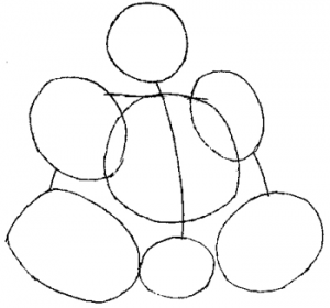 Step 2 : Drawing Bumbleebee Transformers Lesson for Children