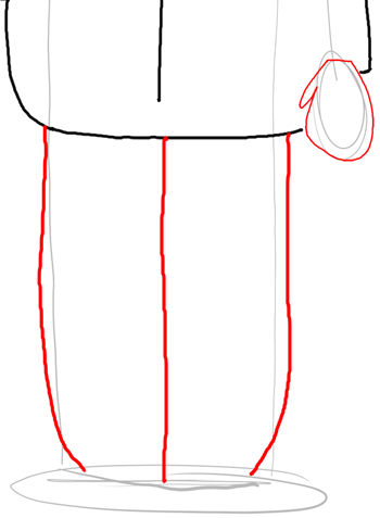 14-mr-garrison Step 14 : Drawing Mr. Garrison and Puppet Mr. Hat Step by Step