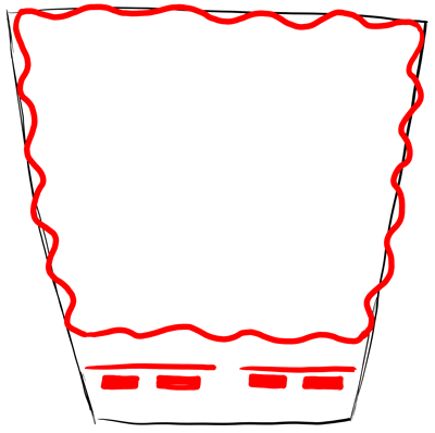 2spongebob-depressed Step 2 : How to Draw Mischievous Spongebob Squarepants with the Giggles Lesson