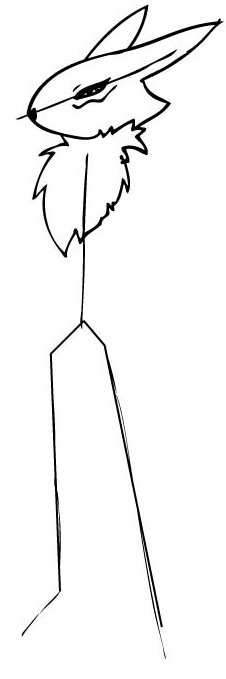 3 Step 3 Drawing Renamon from Digimon in Steps Drawing Lesson