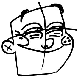 6 Step 6 : Drawing Adam Lyon with Step by Step Lesson for Kids