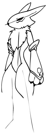 8 Step 8 Drawing Renamon from Digimon in Steps Drawing Lesson