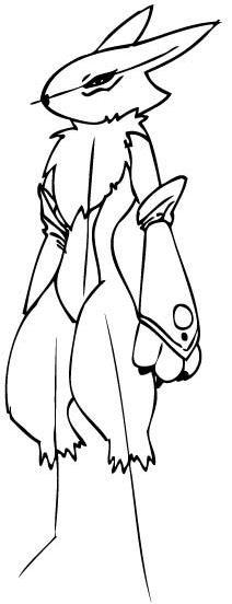 9 Step 9 Drawing Renamon from Digimon in Steps Drawing Lesson