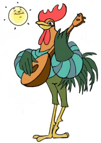 How to Draw Cartoon Roosters with Easy Step by Step Drawing Lesson