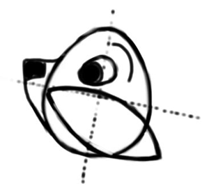 Step2 Step 2 : Drawing Cartoon Bunny Rabbit with Easy Steps