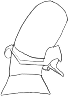 Yo2 Step 2 : Drawing Yo From Fanboy and Chum Chum Easy Steps Tutorial