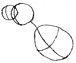 Step 2 : Drawing Charizard from Pokemon with Easy lessons