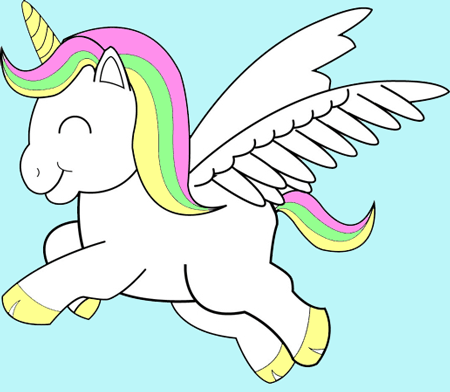 Learn How to Draw Colorful Unicorns Learn How to Draw Colorful Unicorns