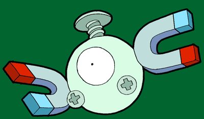 magnemite-incolor-finished How to Draw Magnemite from Pokemon Step by Step Drawing Tutorial for Kids