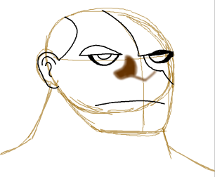 10 Step 10 : Drawing Cyborg in Simple Steps Lesson