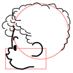 3 Step 3 : Drawing Baby Cupid Step by Step Tutorial