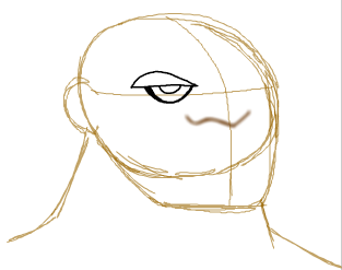 4 Step 4 : Drawing Cyborg in Simple Steps Lesson