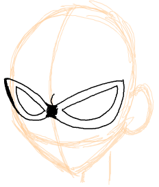 4 Step 4 : Drawing Robin from Teen Titans in Simple Steps Lesson